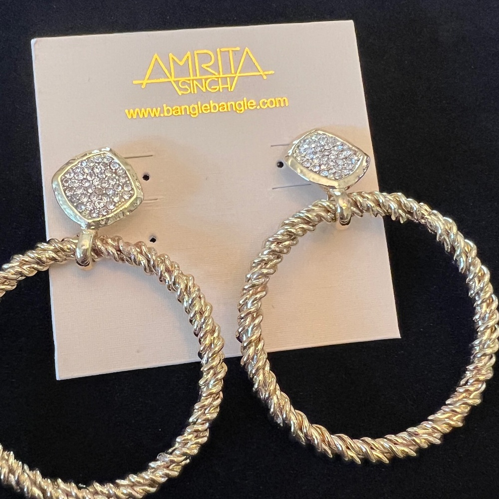 Brand new Amrita Singh earrings